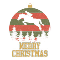 Merry Christmas Dressage Equestrian Xmas Tree Yell Men's T-shirt Pajama Set | Artistshot