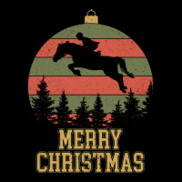 Merry Christmas Dressage Equestrian Xmas Tree Yell Men's 3/4 Sleeve Pajama Set | Artistshot