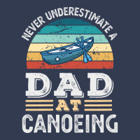 Funny Dad At Canoeing Fathers Day Gift Men 80s V-neck Tee | Artistshot