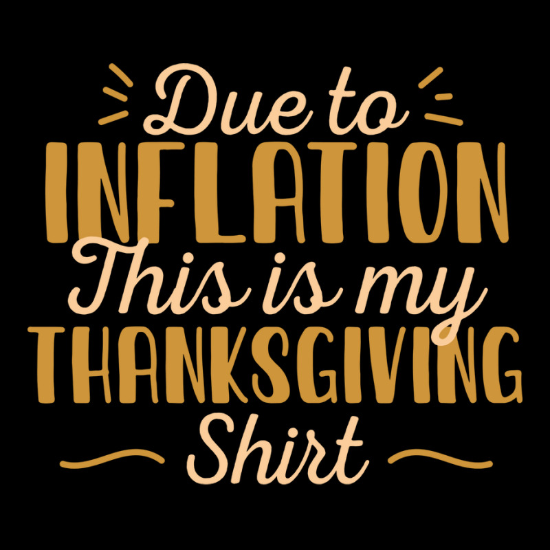 Due To Inflation This Is My Thanksgiving Costume T Fleece Short by mossayrabyat | Artistshot