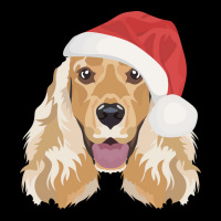 English Cocker Spaniel Merry Christmas Cool V-neck Tee | Artistshot