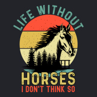 Life Without Horse I Dont Think So Stars Lightweight Hoodie | Artistshot