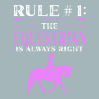 Rule The Equestrian Is Always Right Rider Girl Hor Unisex Sherpa-lined Denim Jacket | Artistshot