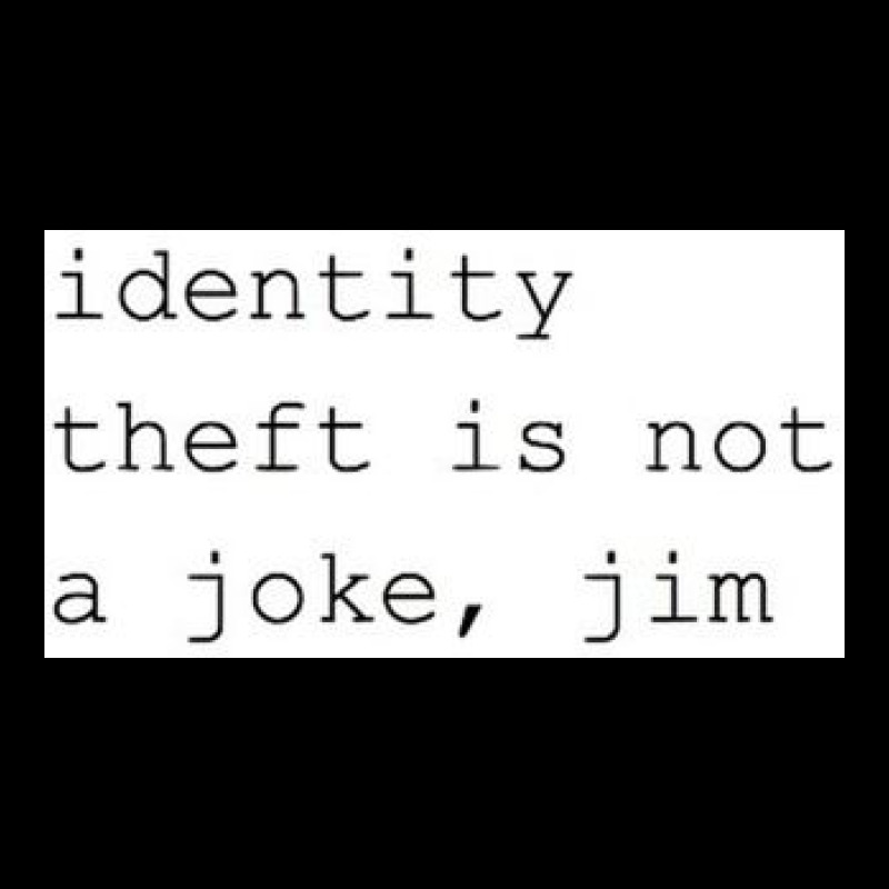 Identity Theft Is Not A Joke Youth Jogger | Artistshot