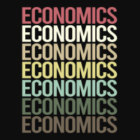 Colorful Text Economics Economy Economist Green Crop Top | Artistshot