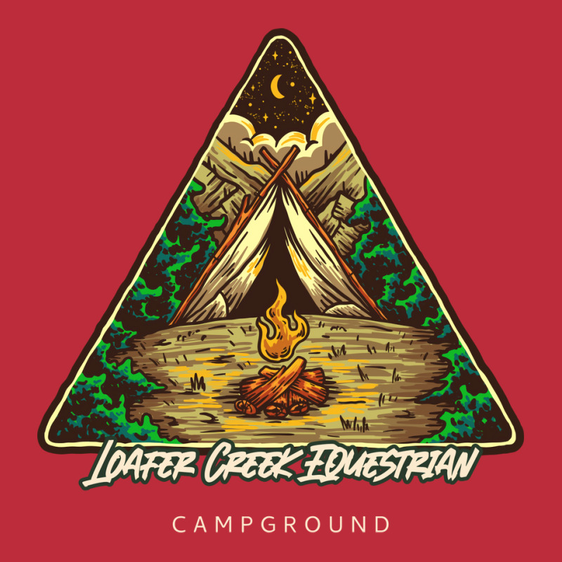 Loafer Creek Equestrian Campground Hipster Pocket T-shirt | Artistshot