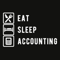 Eat Sleep Accounting Accountant Funny Scorecard Crop Tee | Artistshot