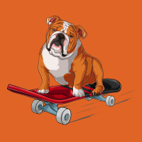 English Bulldog English Bulldog On A Skateboard Unisex Hoodie | Artistshot