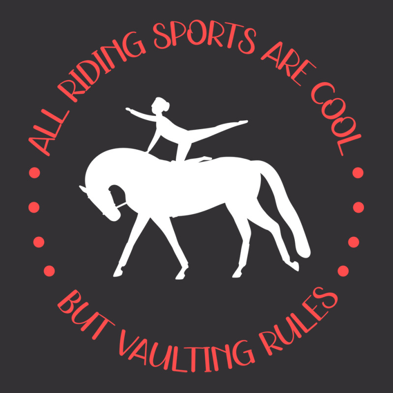 Vaulting Rules Vaulters Horse Equestrian Green Vintage Short | Artistshot