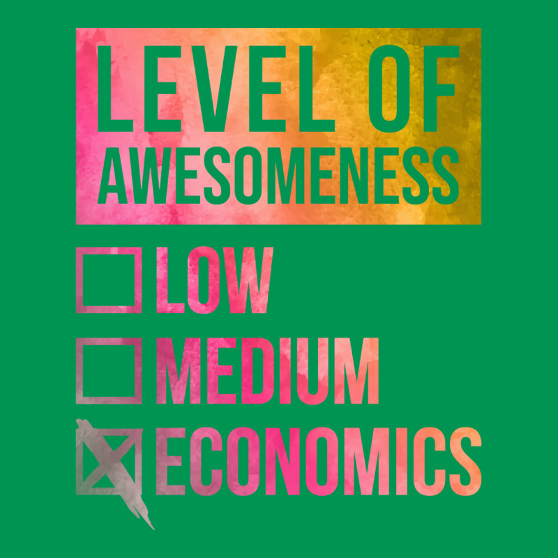 Funny Level Of Awesomeness Low Medium Gift Economi Classic T-shirt by urbashouxk | Artistshot