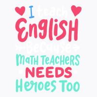 English Teacher Funny Teaching Green T-shirt | Artistshot