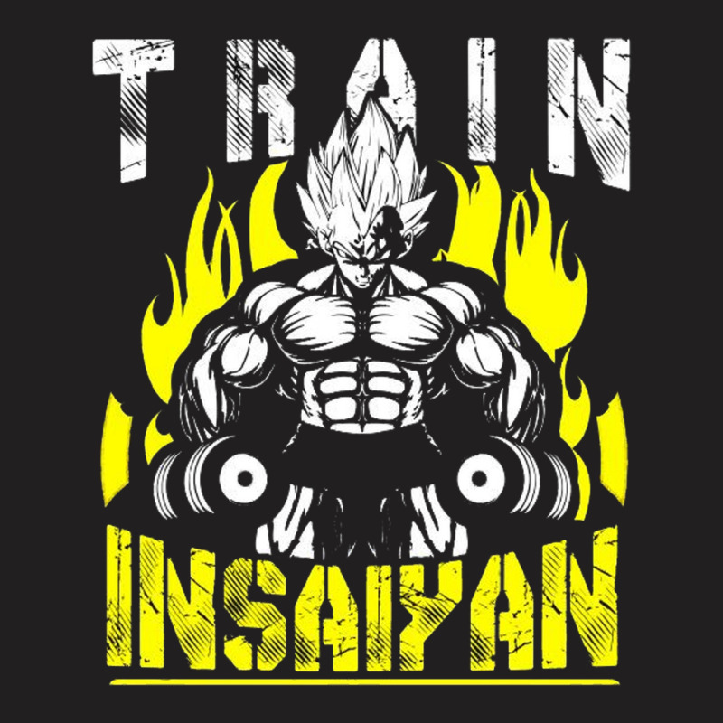 Train Insaiyan - Vegeta T-Shirt by pliana | Artistshot