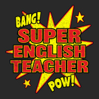 Super English Teacher Super Hero Teaching Power Qu Printed Hat | Artistshot