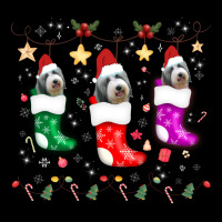 Cute Old English Sheepdog Christmas Lights Old Eng Legging | Artistshot