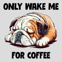 English Bulldog Only Wake Me For Coffee 80s Men's Polo Shirt | Artistshot