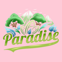 Paradise With Trees And Mountains For Earth Day St Graphic T-shirt | Artistshot