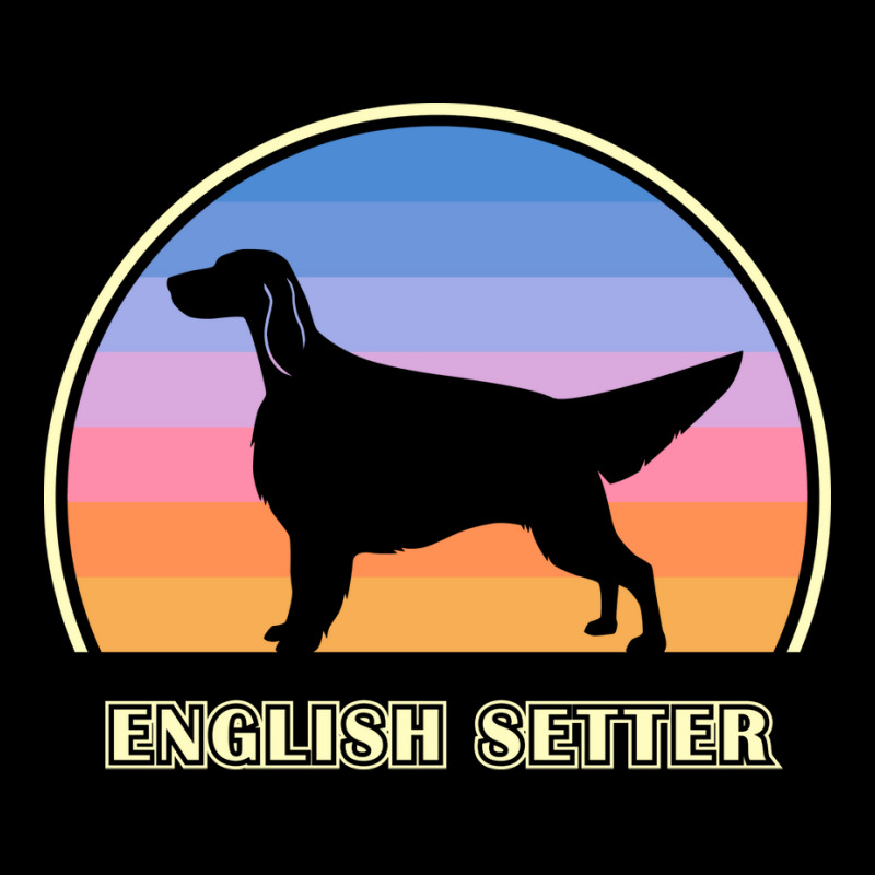 English Setter Vintage Sunset Dog Tumblr Men's Long Sleeve Pajama Set | Artistshot