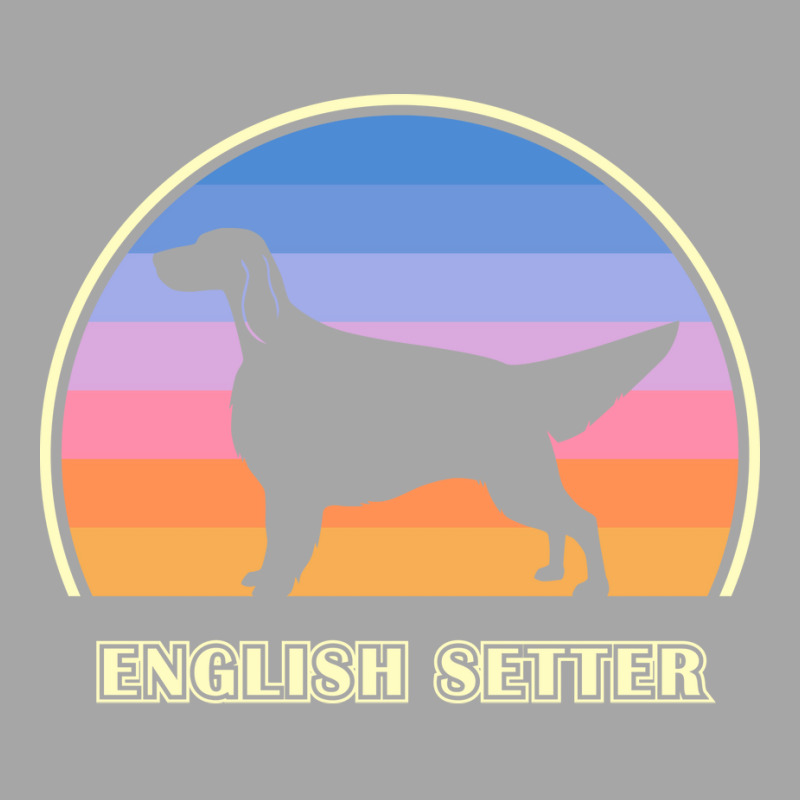 English Setter Vintage Sunset Dog Tumblr Men's Polo Shirt | Artistshot