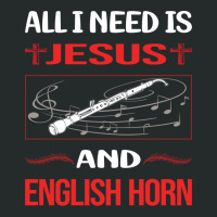 Funny Jesus English Horn Cor Anglais Stars Women's Triblend Scoop T-shirt | Artistshot