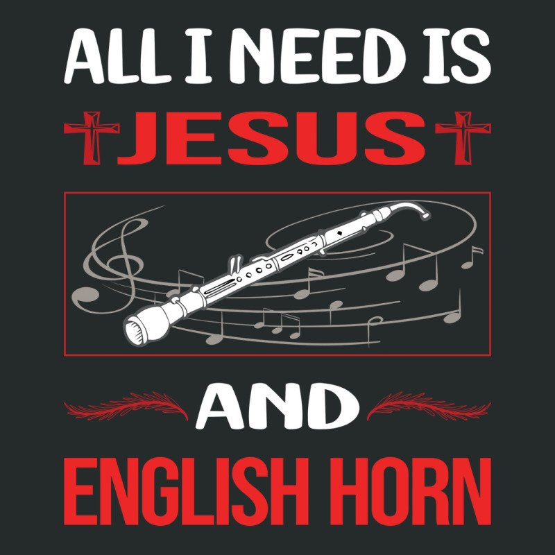 Funny Jesus English Horn Cor Anglais Stars Women's Triblend Scoop T-shirt by kubaksellmir | Artistshot