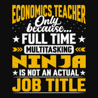 Economics Teacher Job Title Economics Professor Ed Crop Top | Artistshot