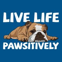 English Bulldog English Bulldog Live Life Pawsitiv Classic T-shirt | Artistshot