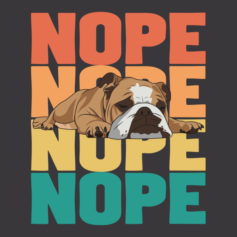 English Bulldog English Bulldog Nope Summer Ladies Curvy T-Shirt by lameckogoyg | Artistshot