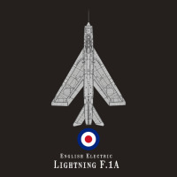 English Electric Lightning Jet Fighter Tech Drawin Tank Top | Artistshot