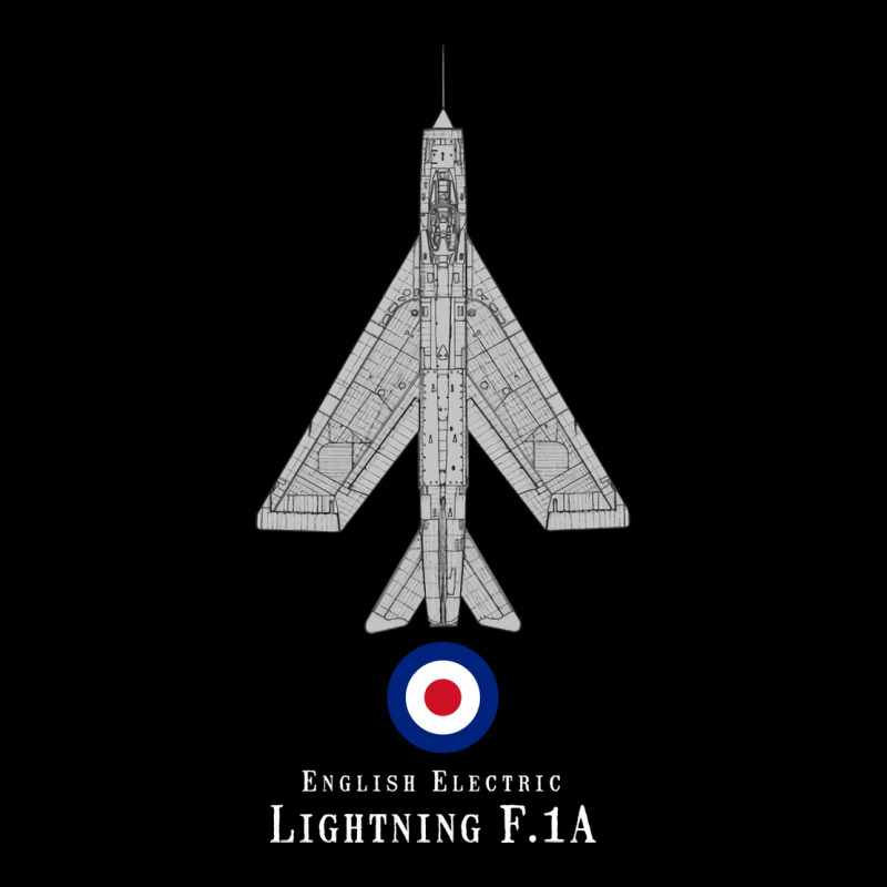 English Electric Lightning Jet Fighter Tech Drawin Zipper Hoodie | Artistshot