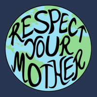 Respect Your Mother Hand Drawn Earth Planet Men Wo Men Denim Jacket | Artistshot