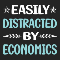 Funny Easily Distracted By Economics Economy Econo 3/4 Sleeve Shirt | Artistshot