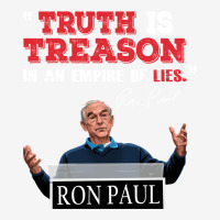 Ron Paul Truth Is Treason Yellow Graphic T-shirt | Artistshot