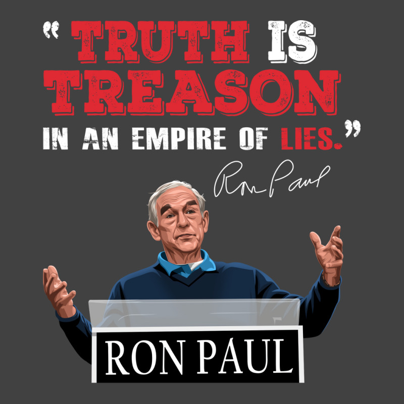 Ron Paul Truth Is Treason Yellow Vintage T-Shirt by terleytsaka6 | Artistshot