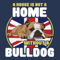 English Bulldog A House Is Not A Home Without A Bu Ladies Denim Jacket | Artistshot