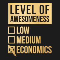 Funny Level Of Awesomeness Low Medium Gift Economi Hoodie & Jogger Set | Artistshot