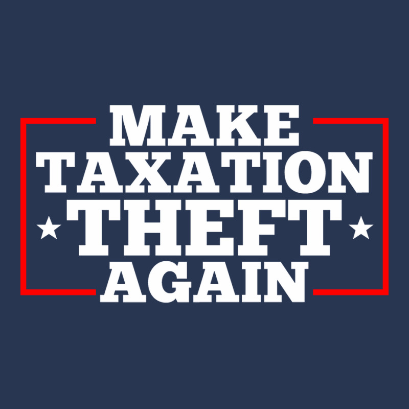 Make Taxation Theft Again Quote Ladies Denim Jacket by ndlelaaussi9 | Artistshot