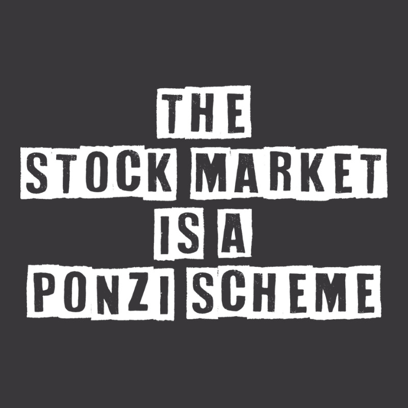 The Stock Market Is A Ponzi Scheme Retro Ladies Curvy T-Shirt by munyadeadyu | Artistshot