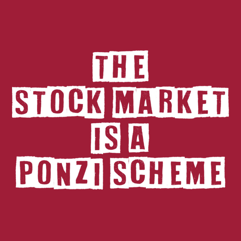 The Stock Market Is A Ponzi Scheme Retro Ladies Polo Shirt by munyadeadyu | Artistshot