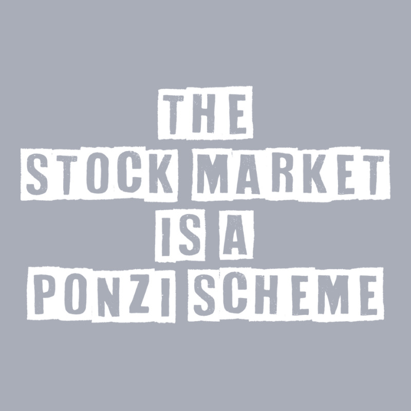 The Stock Market Is A Ponzi Scheme Retro Tank Dress by munyadeadyu | Artistshot