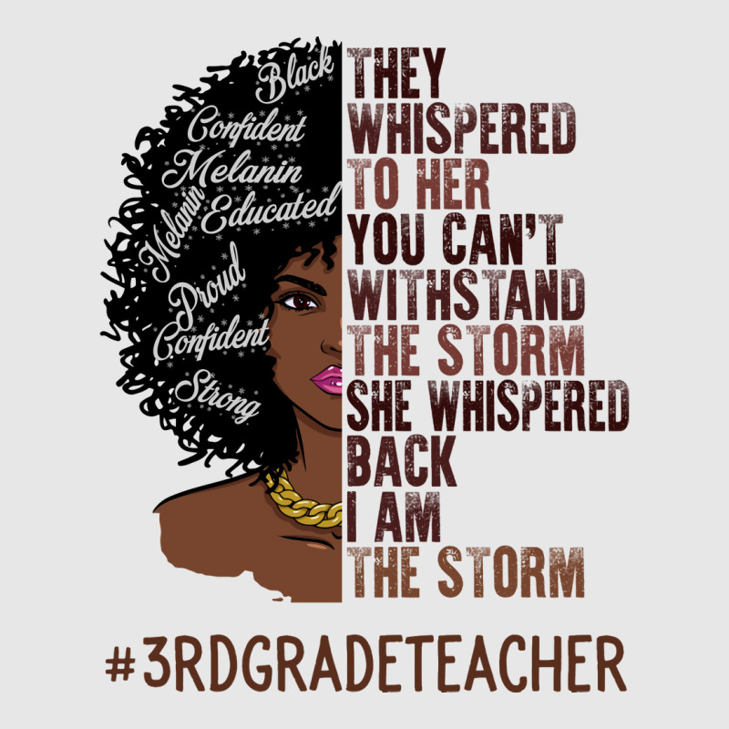 I Am The Storm 3rd Grade Teacher African American Unisex Jogger | Artistshot