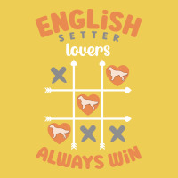 English Setter Lovers Always Win Yellow Shield Patch | Artistshot