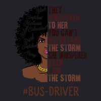 I Am The Storm Busdriver African American Women Tu Unisex Sherpa-lined Denim Jacket | Artistshot