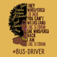 I Am The Storm Busdriver African American Women Tu Vintage Hoodie And Short Set | Artistshot