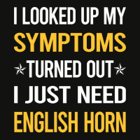 My Symptoms English Horn Cor Anglais Nostalgia Scorecard Crop Tee | Artistshot