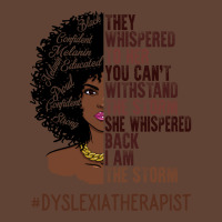 I Am The Storm Dyslexia Therapist African American T-shirt | Artistshot