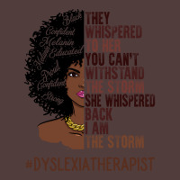 I Am The Storm Dyslexia Therapist African American Graphic T-shirt | Artistshot