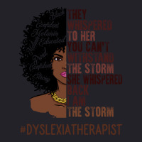 I Am The Storm Dyslexia Therapist African American Unisex Sherpa-lined Denim Jacket | Artistshot