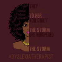 I Am The Storm Dyslexia Therapist African American Unisex Hoodie | Artistshot