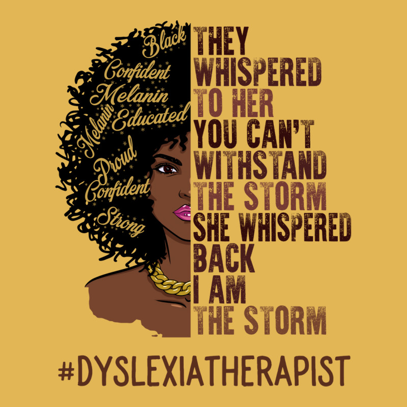 I Am The Storm Dyslexia Therapist African American Vintage Hoodie And Short Set | Artistshot