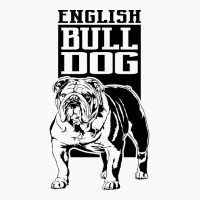 Funny Proud English Bulldog Dog Portrait Gift Vint T-shirt | Artistshot